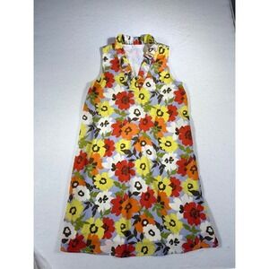 FSL Apparel Sleeveless Floral Print Mini Dress Size S
